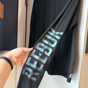 Reebok Black Long Sleeve Tee